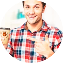 Обалденный кофе в шаге от тебя